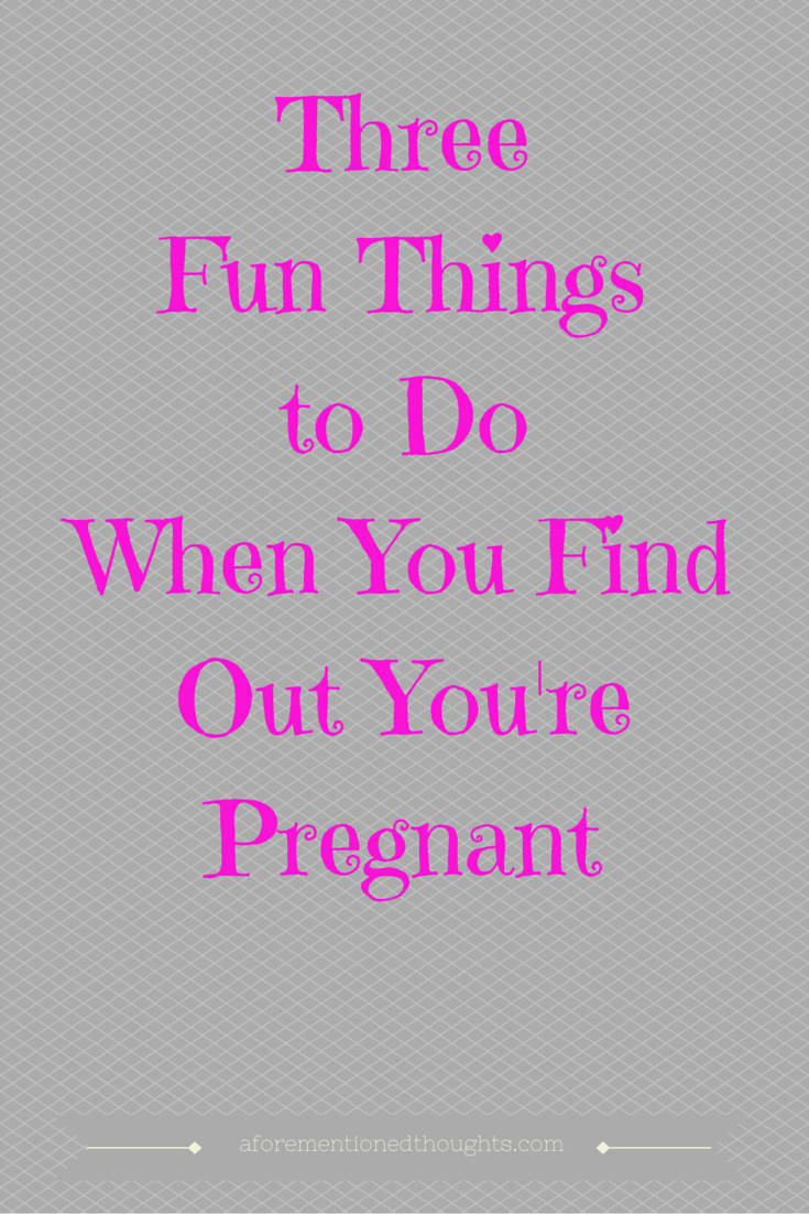 Fun Things To Do When Pregnant 105